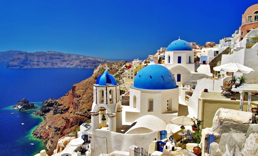 Santorini island